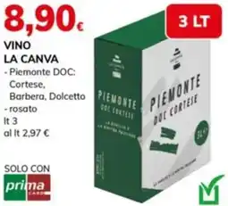 Basko Vino LA CANVA Piemonte DOC: Cortese, Barbera, Dolcetto rosato offerta