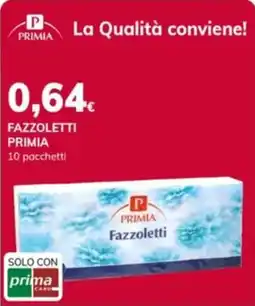 Basko Fazzoletti PRIMIA 10 pacchetti offerta