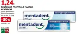 Basko Dentifricio protezione famiglia MENTADENT igiene quotidiana, bianco quotidiano offerta