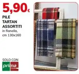 Basko Pile tartan assortiti in flanella, offerta