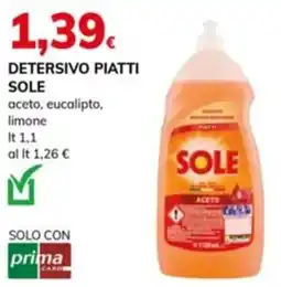 Basko Detersivo piatti SOLE offerta
