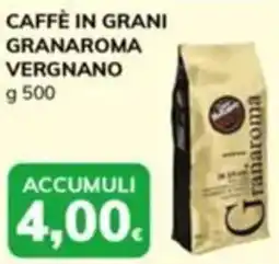 Basko Caffè in grani granaroma VERGNANO offerta