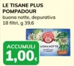 Basko Le tisane plus POMPADOUR offerta