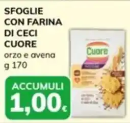 Basko Sfoglie con farina di ceci CUORE offerta