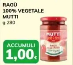 Basko Ragù 100% vegetale MUTTI offerta