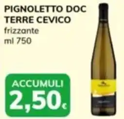 Basko Pignoletto DOC terre CEVICO offerta
