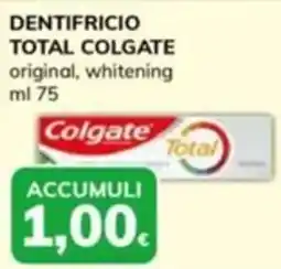 Basko Dentifricio total COLGATE offerta