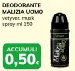 Basko Deodorante malizia uomo offerta