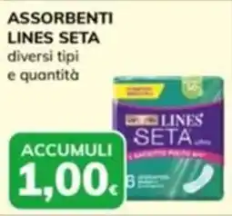 Basko Assorbenti LINES SETA offerta