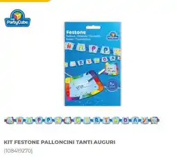 Toys Center Kit festone palloncini tanti auguri offerta