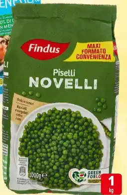 Iperal Piselli novelli FINDUS offerta