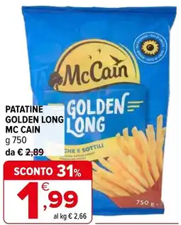 Iperal Patatine golden long MC CAIN offerta