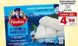 Iperal Fiori di merluzzo capitan FINDUS offerta