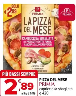 Iperal Pizza del mese PRIMIA offerta
