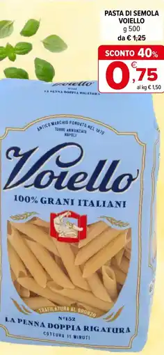 Iperal Pasta di semola VOIELLO offerta