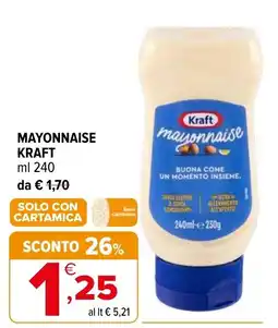 Iperal Mayonnaise KRAFT offerta
