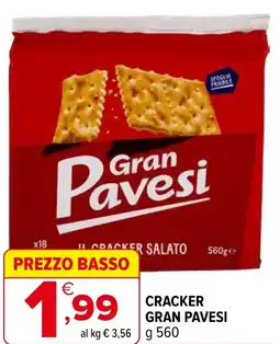 Iperal Cracker GRAN PAVESI offerta