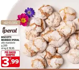 Iperal Biscotti morbidi IPERAL offerta