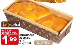 Iperal Pan brioche al burro Fatto da noi offerta