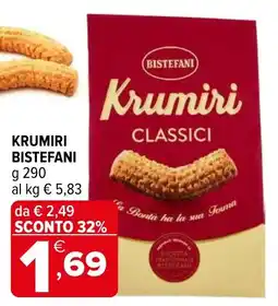 Iperal Krumiri BISTEFANI offerta