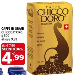 Iperal Caffè in grani CHICCO D'ORO offerta