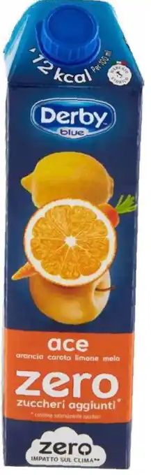Iperal Succo zero DERBY BLUE offerta