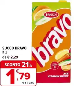 Iperal Succo bravo RAUCH offerta