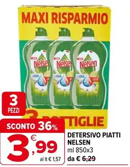 Iperal Detersivo piatti NELSEN offerta