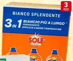 Iperal Detersivo lavatrice liquido SOLE offerta