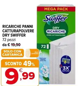Iperal Ricariche panni catturapolvere dry SWIFFER offerta