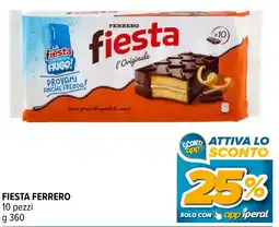 Iperal Fiesta FERRERO 10 pezzi offerta