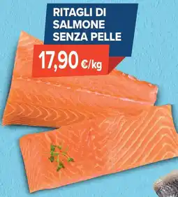 Sapore di Mare Ritagli di salmone senza pelle offerta