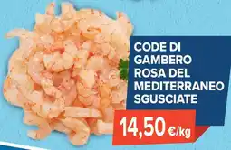 Sapore di Mare Code di gambero rosa del mediterraneo sgusciate offerta