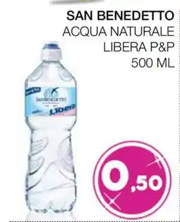 Coop SAN BENEDETTO ACQUA NATURALE LIBERA P&P 500 ML offerta