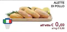 Coop Alette di Pollo offerta