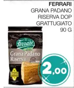 Coop FERRARI GRANA PADANO RISERVA DOP GRATTUGIATO offerta