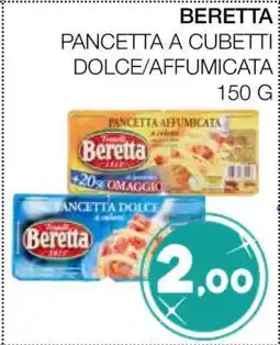 Coop Beretta Pancetta a Cubetti Dolce/Affumicata offerta