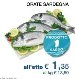 Coop ORATE SARDEGNA offerta