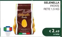 Coop SELENELLA PATATE RETE 1,5 KG offerta