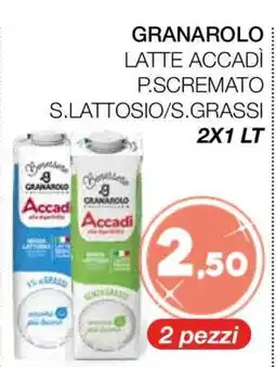 Coop GRANAROLO Latte Accadì offerta