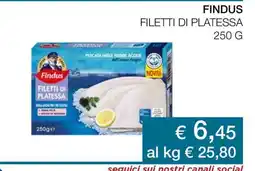 Coop Findus Filetti di Platessa offerta