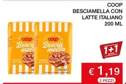 Coop COOP BESCIAMELLA CON LATTE ITALIANO 200 ML offerta