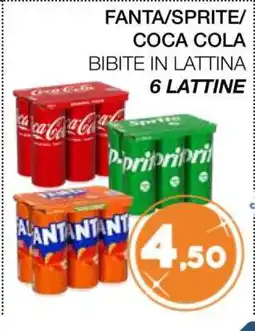 Coop Fanta/Sprite/Coca Cola offerta