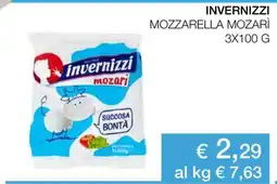 Coop INVERNIZZI MOZZARELLA MOZARÌ offerta