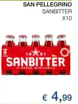 Coop SAN PELLEGRINO SANBITTER X10 offerta