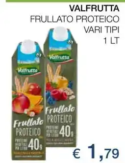 Coop VALFRUTTA Frullato proteico offerta