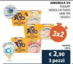 Coop ARBOREA A-YO YOGURT SENZA LATTOSIO offerta