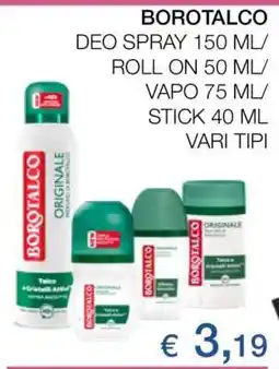 Coop BOROTALCO offerta
