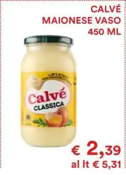 Coop Calvé Maionese Vaso offerta
