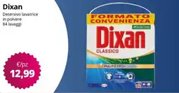 Acqua & Sapone Dixan Detersivo lavatrice in polvere 84 lavaggi offerta